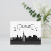 Landschaftlicher Stadtblick | New York City, New Y Postkarte (Stehend Vorderseite)