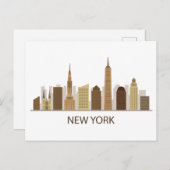 Landschaftlicher Stadtblick | New York City, New Y Postkarte (Vorne/Hinten)