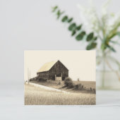 landschaftlicher Stall Missouri Postkarte (Stehend Vorderseite)