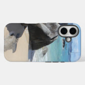 Landschaftlicher Strand in den Bädern der Jungfrau Case-Mate iPhone Hülle (Rückseite (Horizontal))