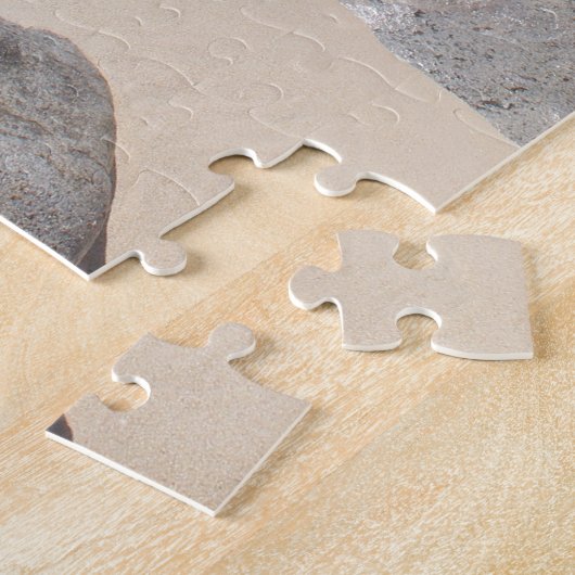 Landschaftlicher Strand in den Bädern der Jungfrau Puzzle (Seite)