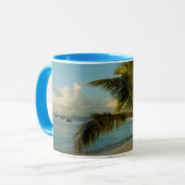 landschaftlicher Strand Tasse (Vorderseite Links)