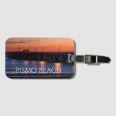 Landschaftlicher Strand von Pismo Gepäckanhänger (Vorderseite (Horizontal))