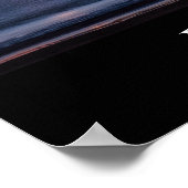 Landschaftlicher Strand von Pismo Poster (Ecke)