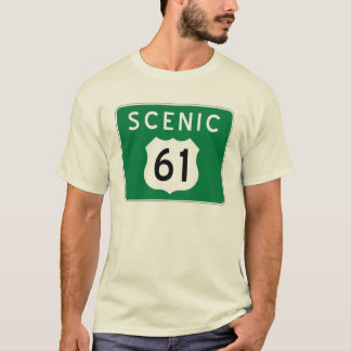 Landschaftlicher T - Shirt der Landstraße 61