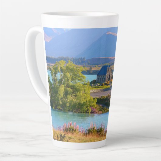 Landschaftlicher Tekapo-See Milchtasse (Linke Ecke)