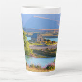 Landschaftlicher Tekapo-See Milchtasse (Vorderseite)