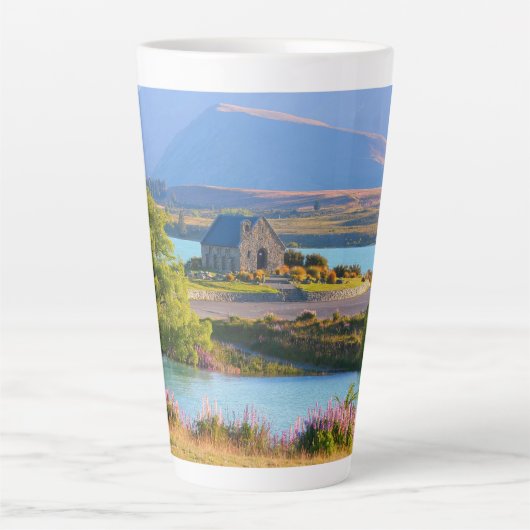 Landschaftlicher Tekapo-See Milchtasse (Vorderseite)