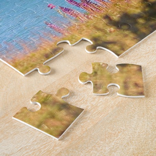 Landschaftlicher Tekapo-See Puzzle (Seite)