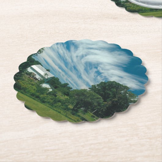 Landschaftlicher Untersetzer (angewinkelt)