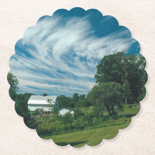 Landschaftlicher Untersetzer (Vorderseite)