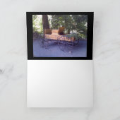 Landschaftlicher Wagenkarton Karte (Innenseite)