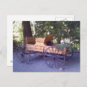 Landschaftlicher Wagenkarton Postkarte (Vorne/Hinten)