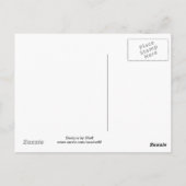 Landschaftlicher Wagenkarton Postkarte (Rückseite)