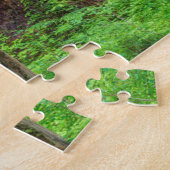 Landschaftlicher Wald Puzzle (Seite)