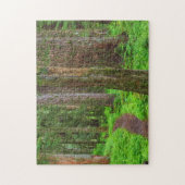 Landschaftlicher Wald Puzzle (Vertikal)