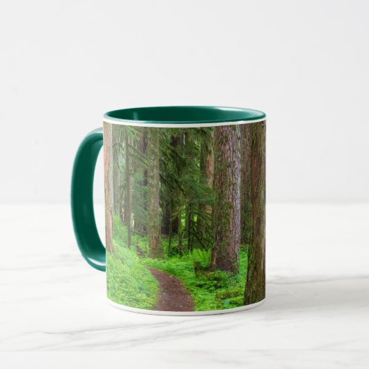 Landschaftlicher Wald Tasse (Vorderseite Links)
