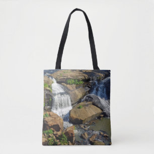 Landschaftlicher Wasserfall Tasche