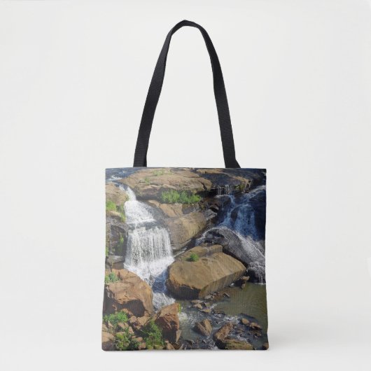 Landschaftlicher Wasserfall Tasche (Vorderseite)