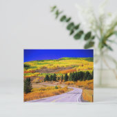 Landschaftlicher Weg 12 Postkarte (Stehend Vorderseite)