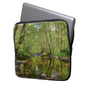 Landschaftlicher Wilson-Fluss Laptopschutzhülle (Vorderseite Links)