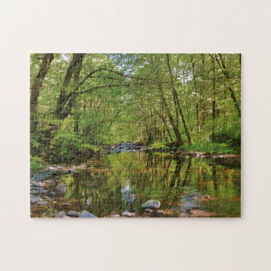 Landschaftlicher Wilson-Fluss Puzzle (Horizontal)
