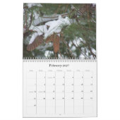 Landschaftliches Alabama Kalender (Feb 2027)