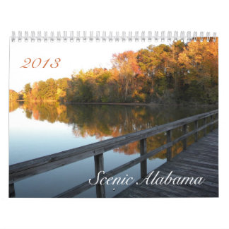 Landschaftliches Alabama Kalender