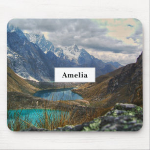 Landschaftliches Alpengebirge Foto Mousepad