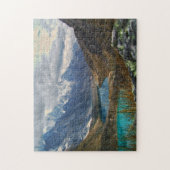 Landschaftliches Alpengebirge Foto Puzzle (Vertikal)