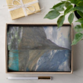 Landschaftliches Alpengebirge Foto Seidenpapier (Geschenk)