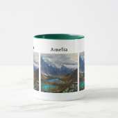 Landschaftliches Alpengebirge Foto Tasse (Zentrum)