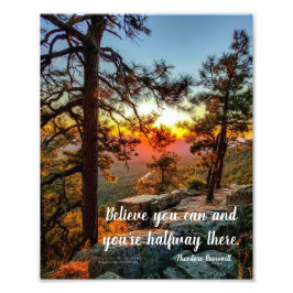 Landschaftliches Angebot für Sonnenuntergänge Theo Fotodruck