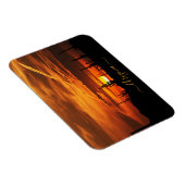 Landschaftliches Arizona Saguaros bei Sonnenunterg Magnet (Rechte Seite)