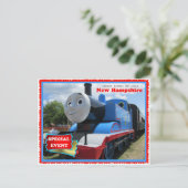 Landschaftliches Bahnereignis auf der Autobahn Postkarte (Stehend Vorderseite)