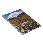 Landschaftliches Berg Rainier und Edith Creek Land Notizblock (Rechte Seite)