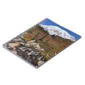 Landschaftliches Berg Rainier und Edith Creek Land Notizblock (Linke Seite)