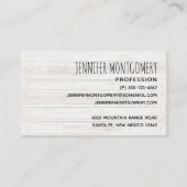 Landschaftliches Berglandschaftsbild Visitenkarte (Rückseite)