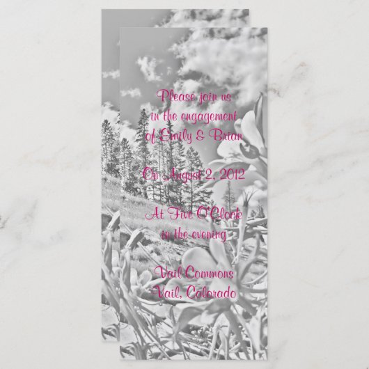 Landschaftliches Blume-Programm für benutzerdefini Programm (Vorne/Hinten)