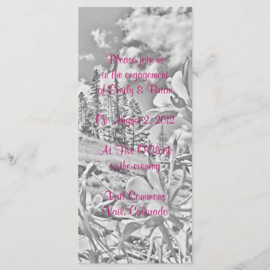 Landschaftliches Blume-Programm für benutzerdefini Programm (Vorderseite)