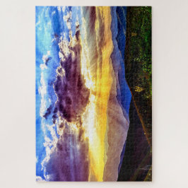 Landschaftliches Foto Berge Livio Vacchini Puzzle