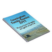 Landschaftliches Foto gemeinsam Quote Wiedersehen Notizblock (Rechte Seite)