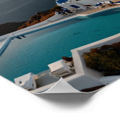 Landschaftliches Griechenland Poster (Ecke)