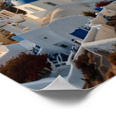 Landschaftliches Griechenland Poster (Ecke)