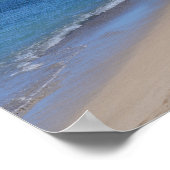 Landschaftliches hawaiianisches Küstenansicht-Post Poster (Ecke)