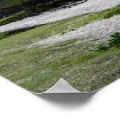 Landschaftliches hawaiianisches Küstenansicht-Post Poster (Ecke)