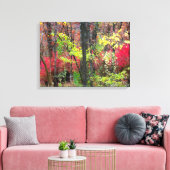 Landschaftliches Herbstlandschaft Foto ummantelt C Leinwanddruck (Insitu (Wohnzimmer))