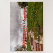 Landschaftliches Hotel Tadoussac in Quebec, Kanada Puzzle (Vertikal)