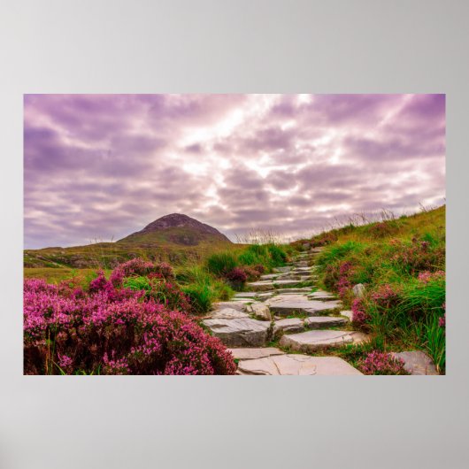 landschaftliches Irland-Plakat Poster (Vorne)