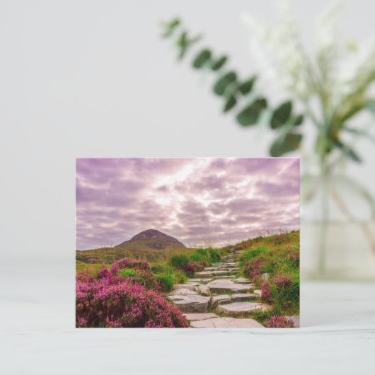 landschaftliches Irland Postkarte (Stehend Vorderseite)